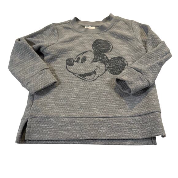 Disney Other - Disney Mickey Toddler Boy 3T Gray Sweater